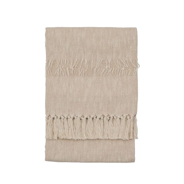 Camilo Woven Throw - Natural